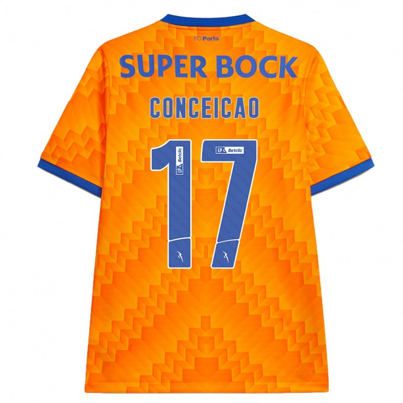 Danxen Herren Rodrigo Conceicao #17 Orange Auswärtstrikot Trikot 2024/25 T-Shirt