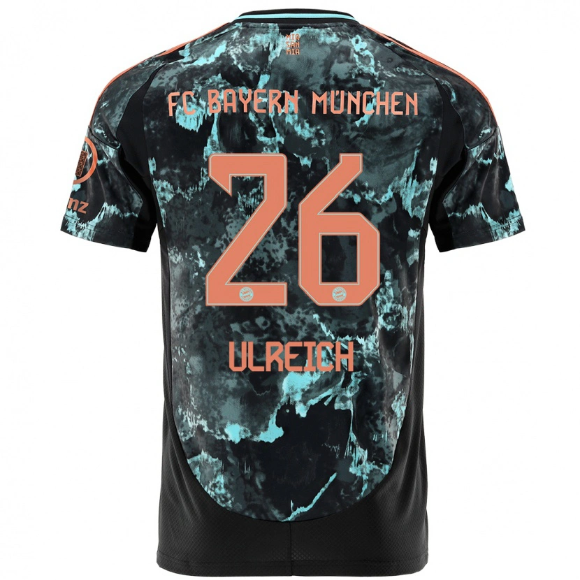 Danxen Herren Sven Ulreich #26 Schwarz Auswärtstrikot Trikot 2024/25 T-Shirt