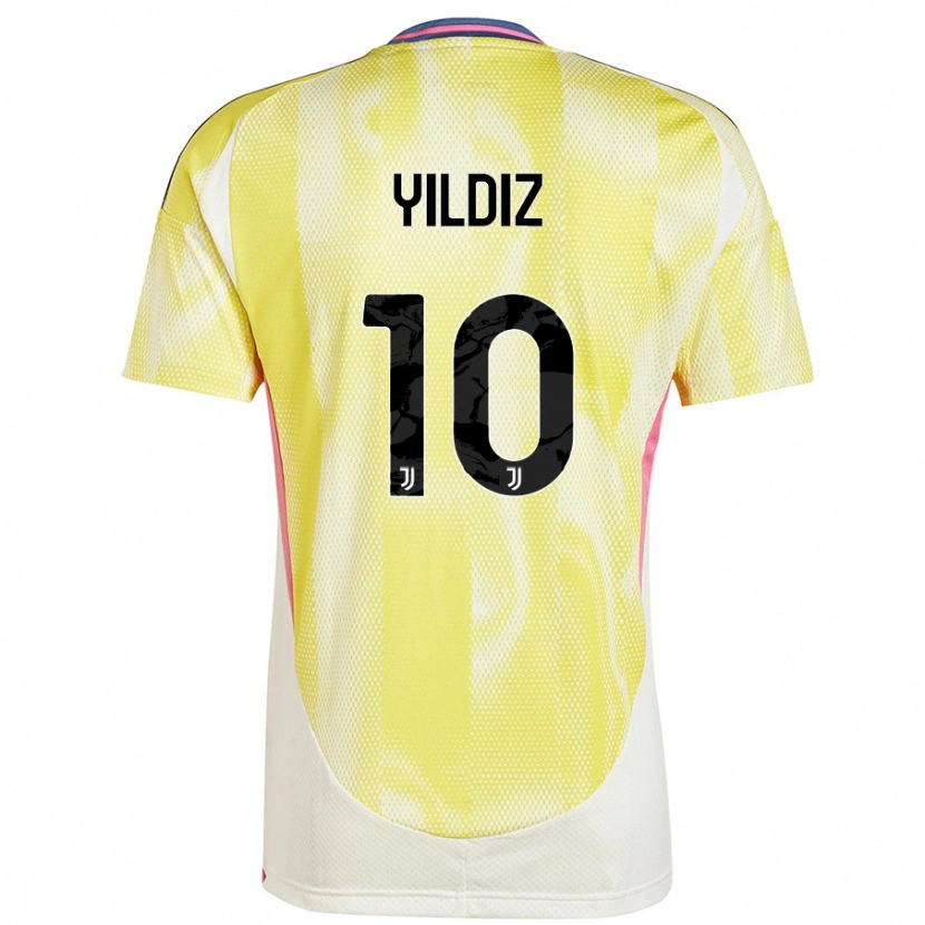Danxen Herren Kenan Yıldız #10 Solargelb Auswärtstrikot Trikot 2024/25 T-Shirt