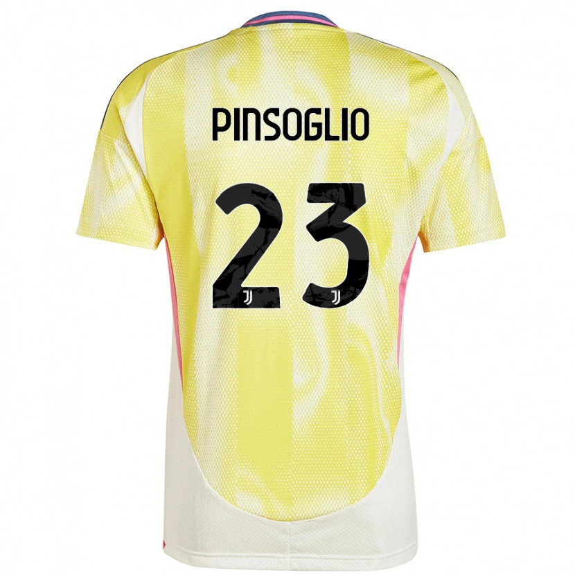 Danxen Herren Carlo Pinsoglio #23 Solargelb Auswärtstrikot Trikot 2024/25 T-Shirt