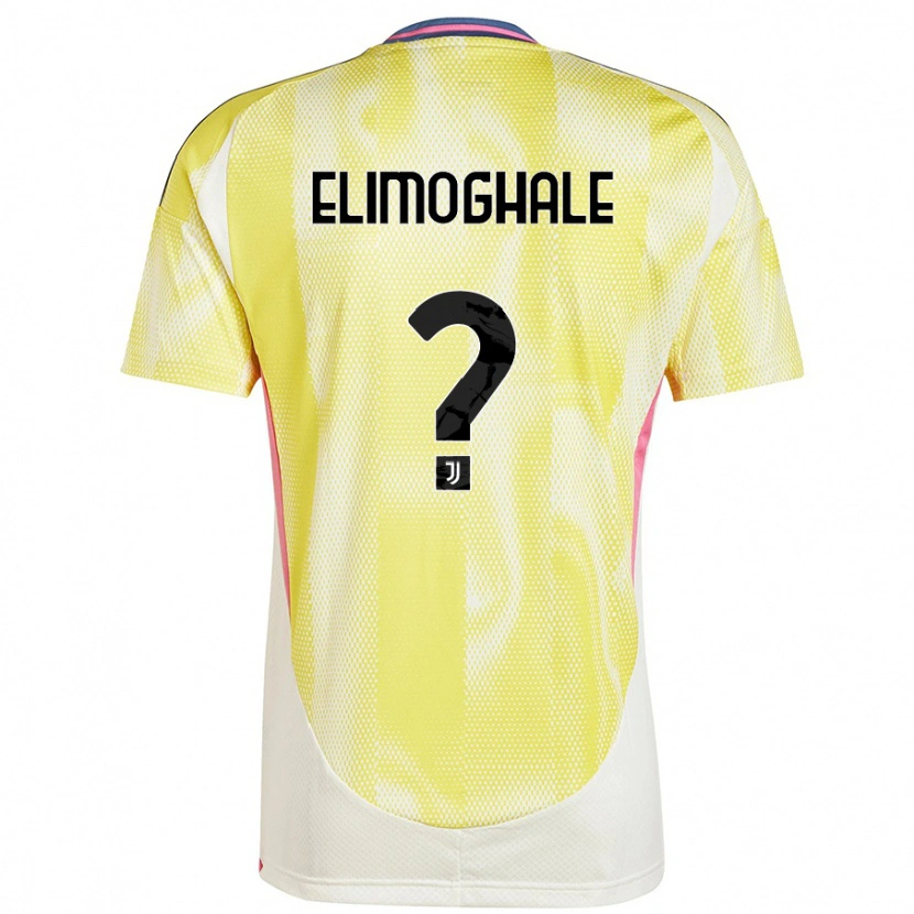 Danxen Herren Destiny Elimoghale #0 Solargelb Auswärtstrikot Trikot 2024/25 T-Shirt