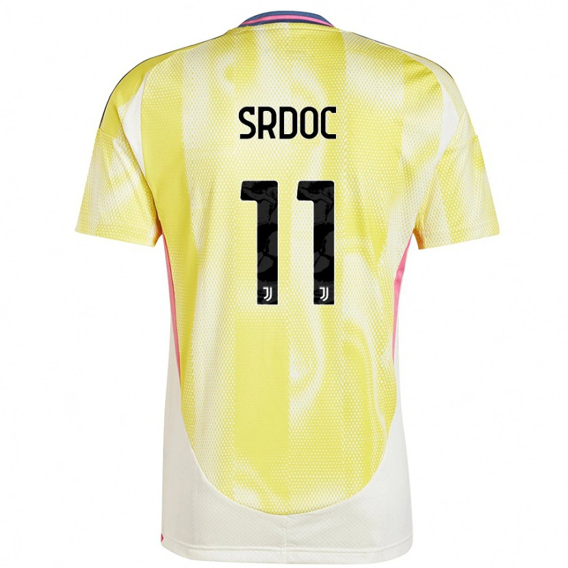 Danxen Herren Ivano Srdoc #11 Solargelb Auswärtstrikot Trikot 2024/25 T-Shirt