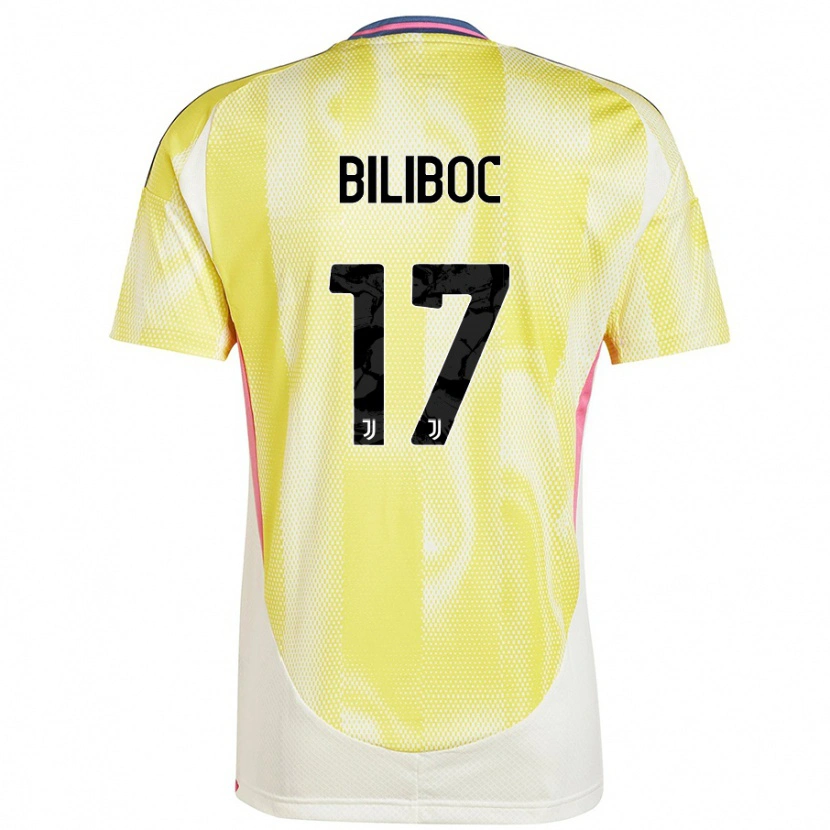 Danxen Herren Lorenzo Biliboc #17 Solargelb Auswärtstrikot Trikot 2024/25 T-Shirt