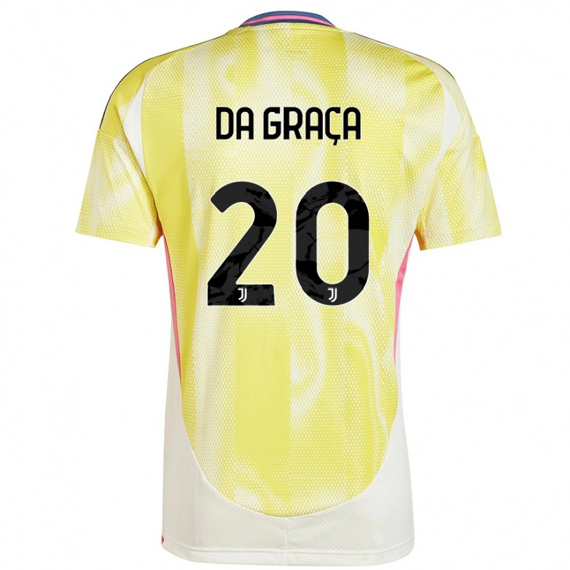 Danxen Herren Cosimo Da Graça #20 Solargelb Auswärtstrikot Trikot 2024/25 T-Shirt