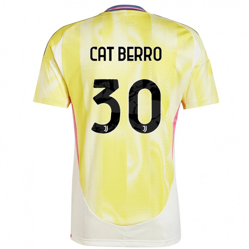 Danxen Herren Simone Cat Berro #30 Solargelb Auswärtstrikot Trikot 2024/25 T-Shirt