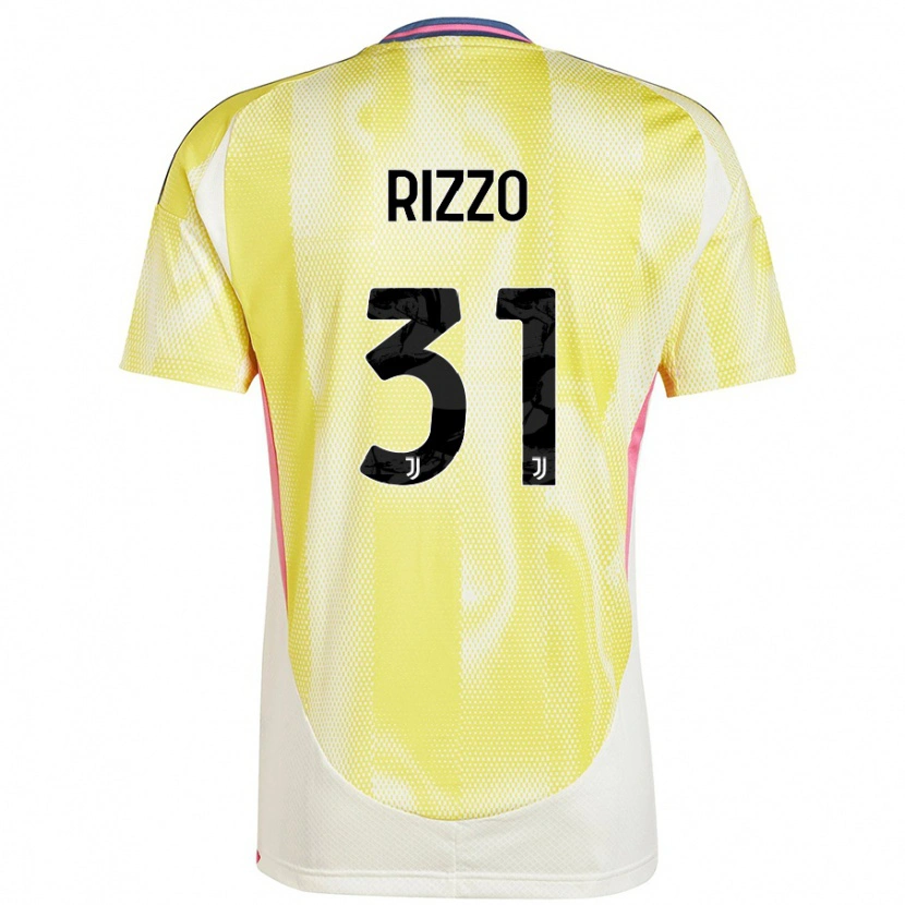 Danxen Herren Niccolò Rizzo #31 Solargelb Auswärtstrikot Trikot 2024/25 T-Shirt