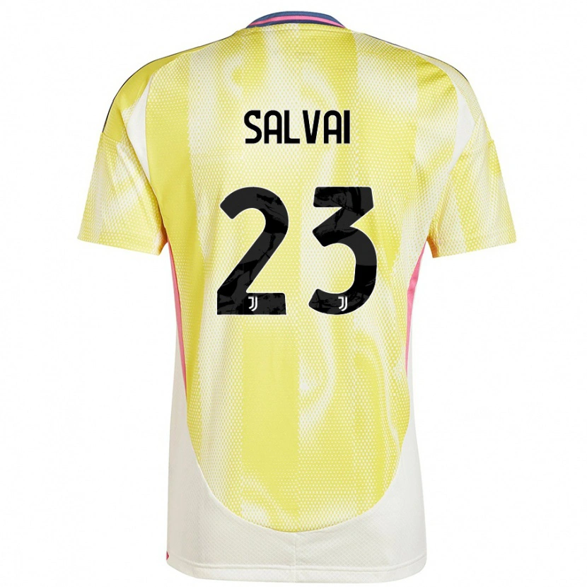 Danxen Herren Cecilia Salvai #23 Solargelb Auswärtstrikot Trikot 2024/25 T-Shirt