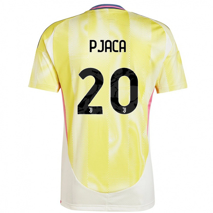 Danxen Herren Marko Pjaca #20 Solargelb Auswärtstrikot Trikot 2024/25 T-Shirt