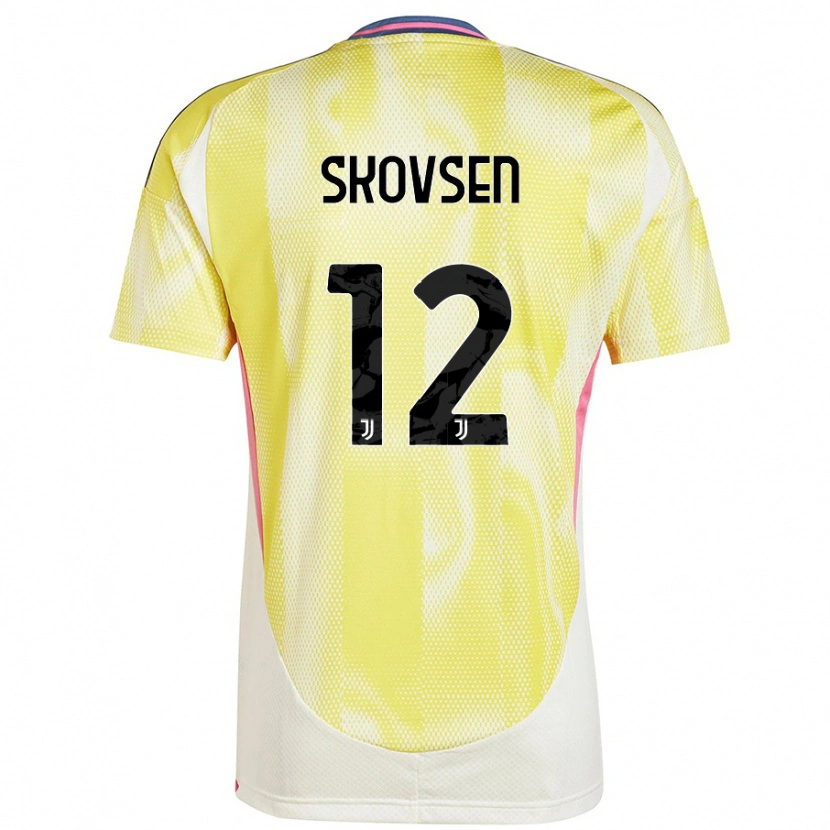 Danxen Herren Matilde Lundorf Skovsen #12 Solargelb Auswärtstrikot Trikot 2024/25 T-Shirt