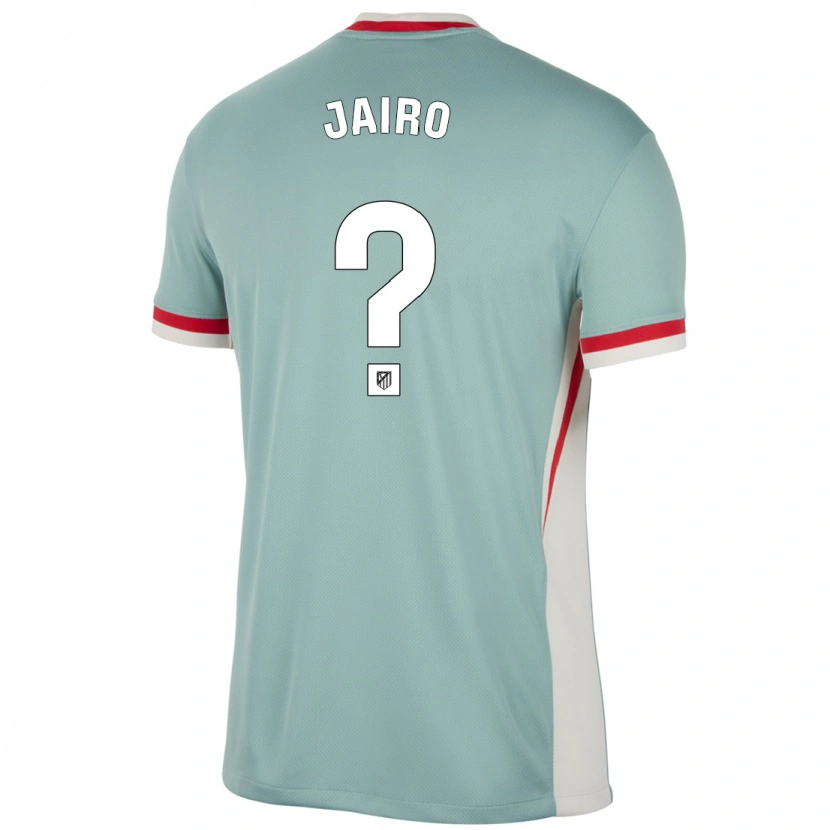 Danxen Herren Jairo Fernández #0 Hellbeige Blau Auswärtstrikot Trikot 2024/25 T-Shirt