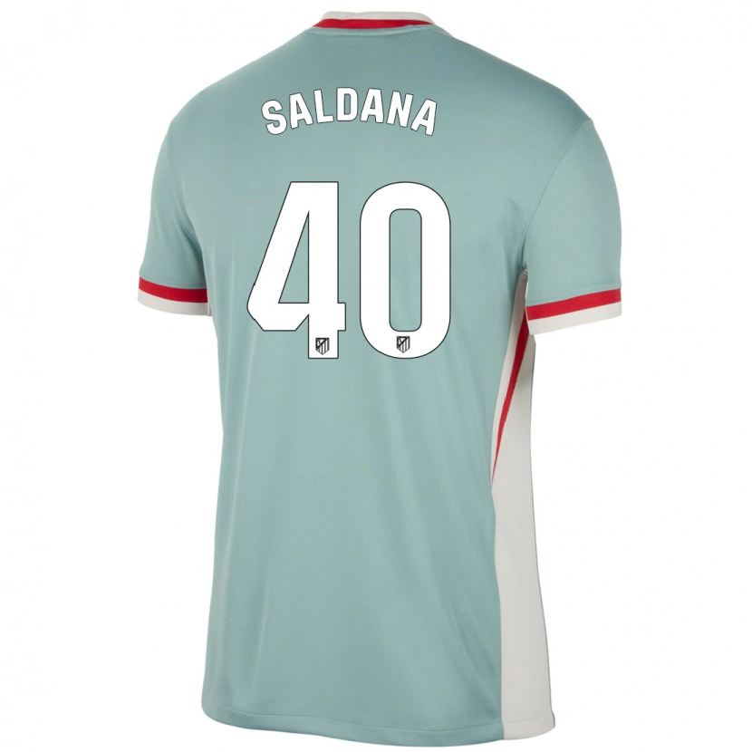 Danxen Herren Jose Saldana #40 Hellbeige Blau Auswärtstrikot Trikot 2024/25 T-Shirt