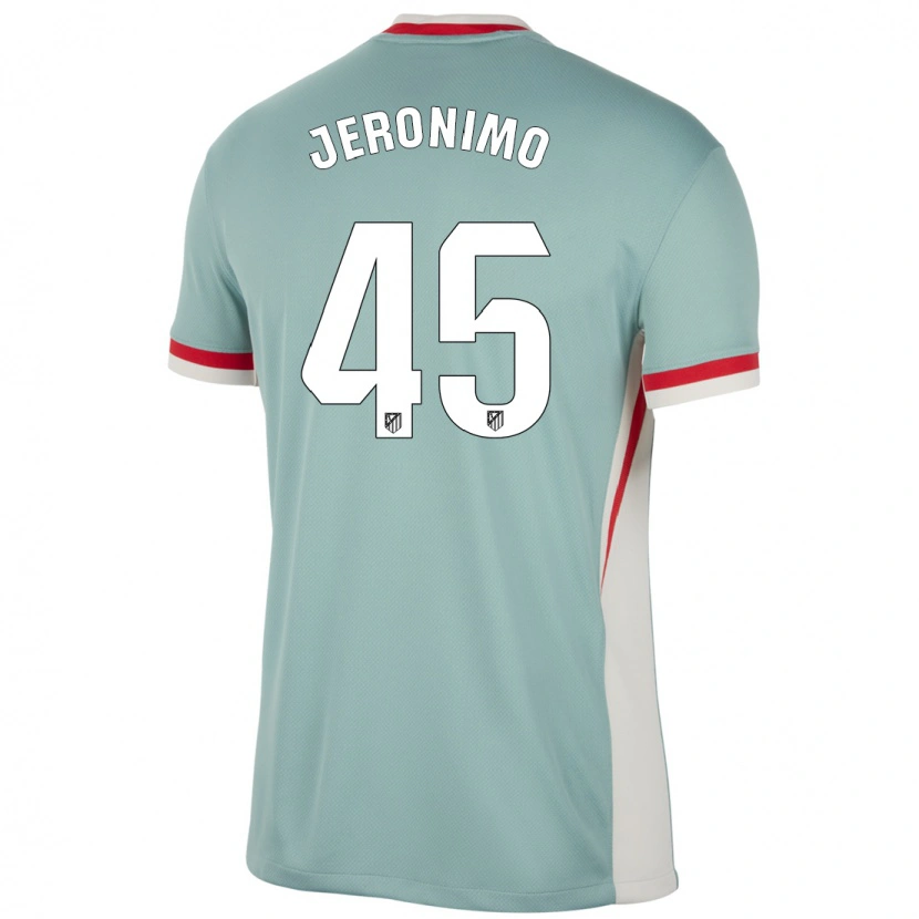Danxen Herren Isaiah Jeronimo #45 Hellbeige Blau Auswärtstrikot Trikot 2024/25 T-Shirt