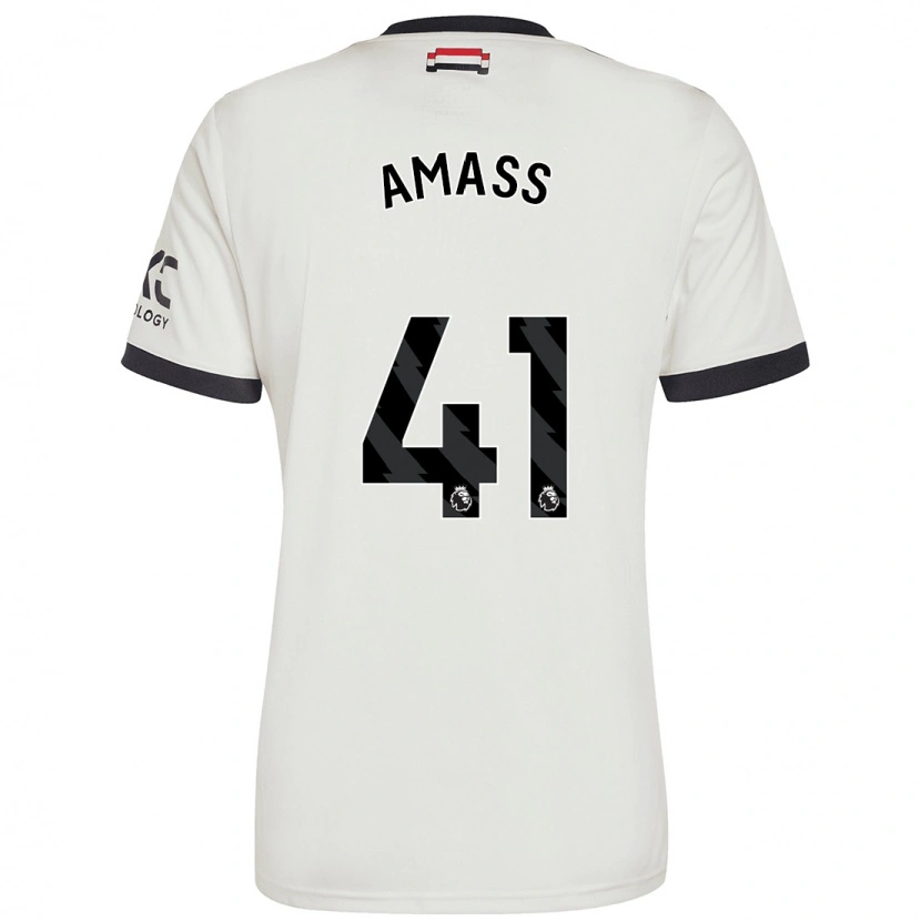 Danxen Herren Harry Amass #41 Cremeweiß Ausweichtrikot Trikot 2024/25 T-Shirt