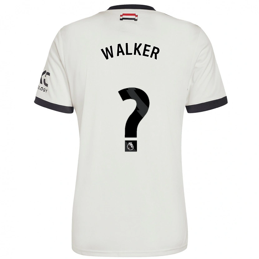 Danxen Herren Alfie Walker #0 Cremeweiß Ausweichtrikot Trikot 2024/25 T-Shirt