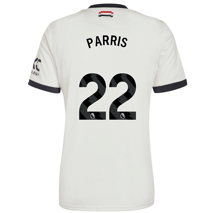 Danxen Herren Nikita Parris #22 Cremeweiß Ausweichtrikot Trikot 2024/25 T-Shirt