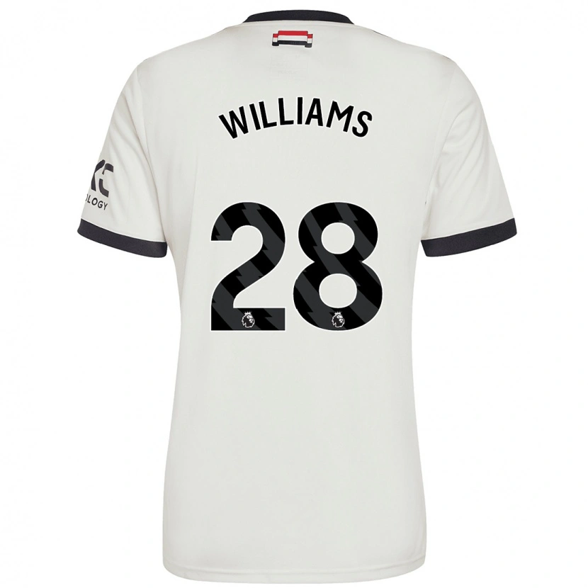 Danxen Herren Rachel Williams #28 Cremeweiß Ausweichtrikot Trikot 2024/25 T-Shirt