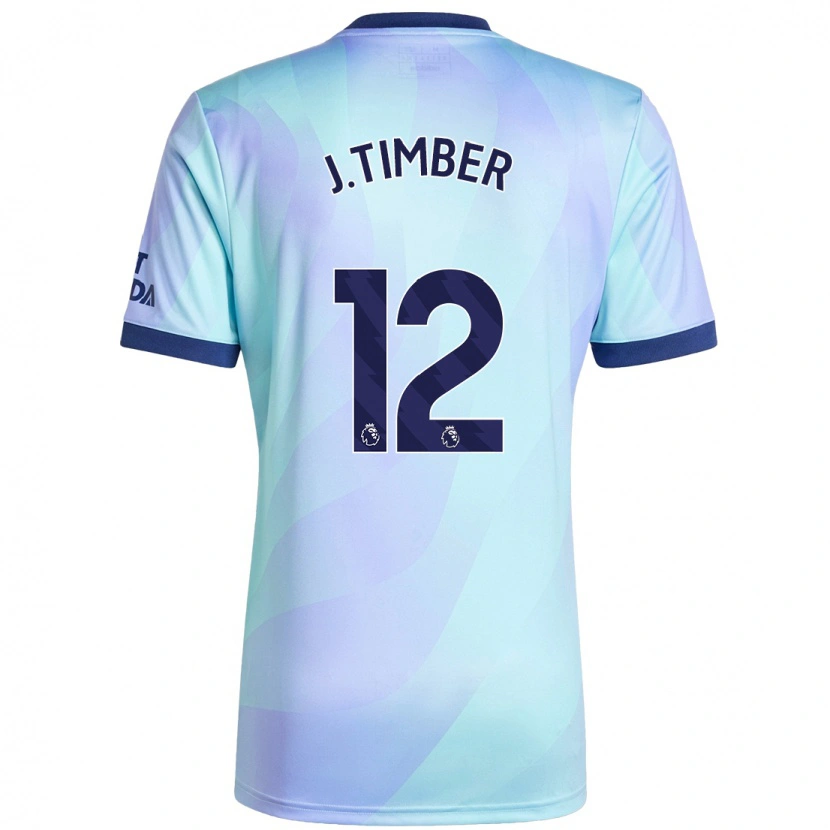 Danxen Herren Jurrien Timber #12 Aquamarin Ausweichtrikot Trikot 2024/25 T-Shirt