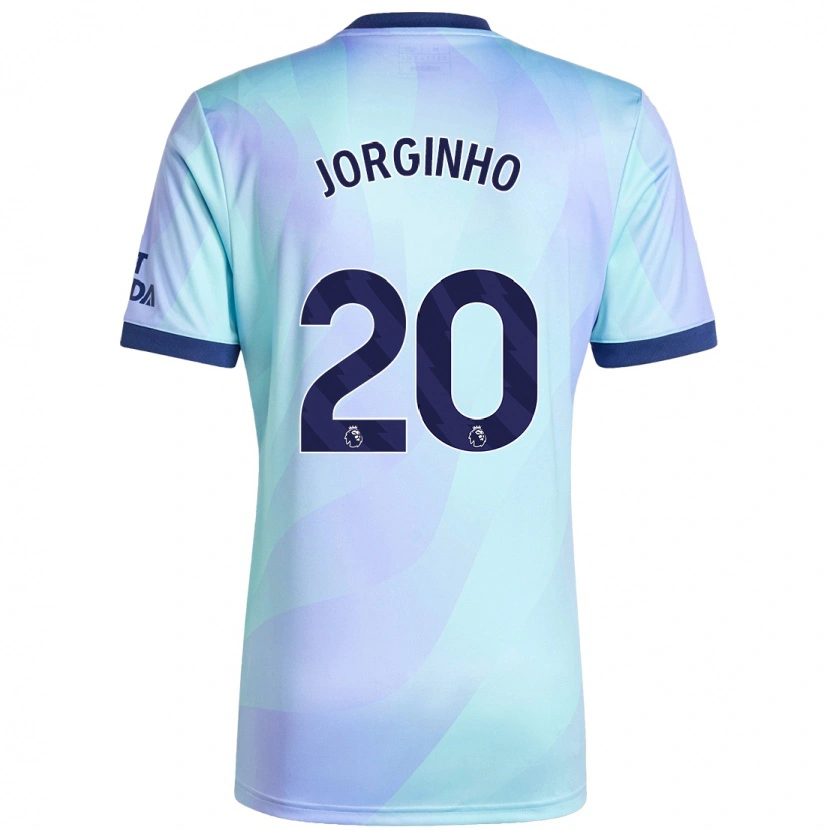 Danxen Herren Jorginho #20 Aquamarin Ausweichtrikot Trikot 2024/25 T-Shirt