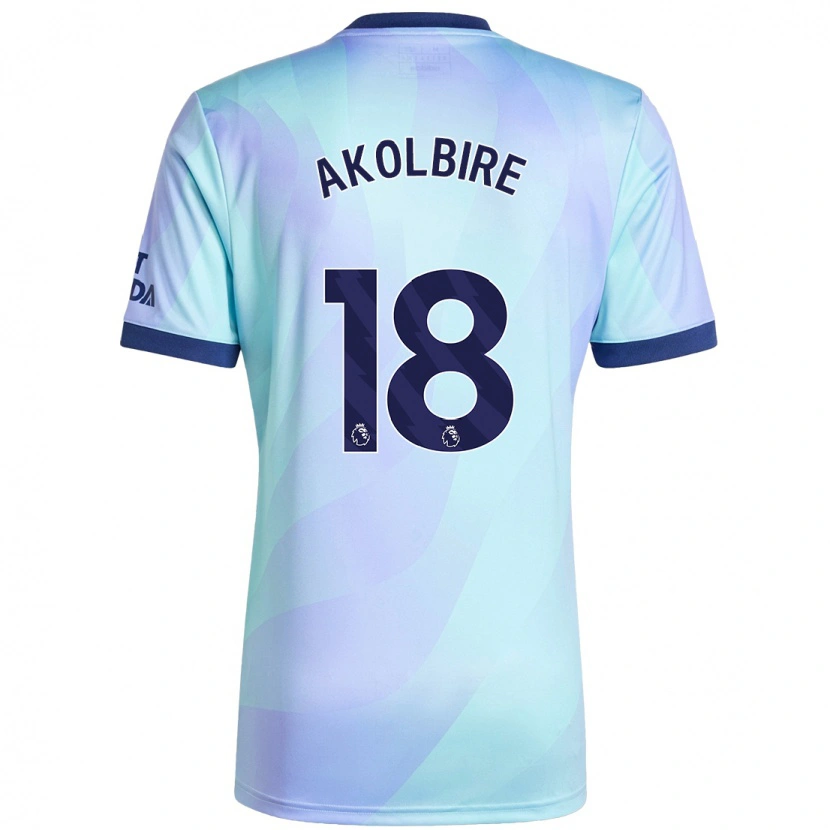 Danxen Herren Bless Akolbire #18 Aquamarin Ausweichtrikot Trikot 2024/25 T-Shirt