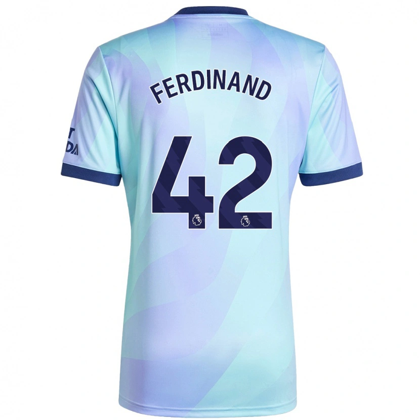 Danxen Herren Seb Ferdinand #42 Aquamarin Ausweichtrikot Trikot 2024/25 T-Shirt