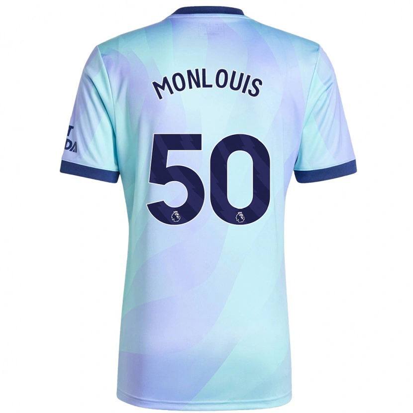 Danxen Herren Zane Monlouis #50 Aquamarin Ausweichtrikot Trikot 2024/25 T-Shirt