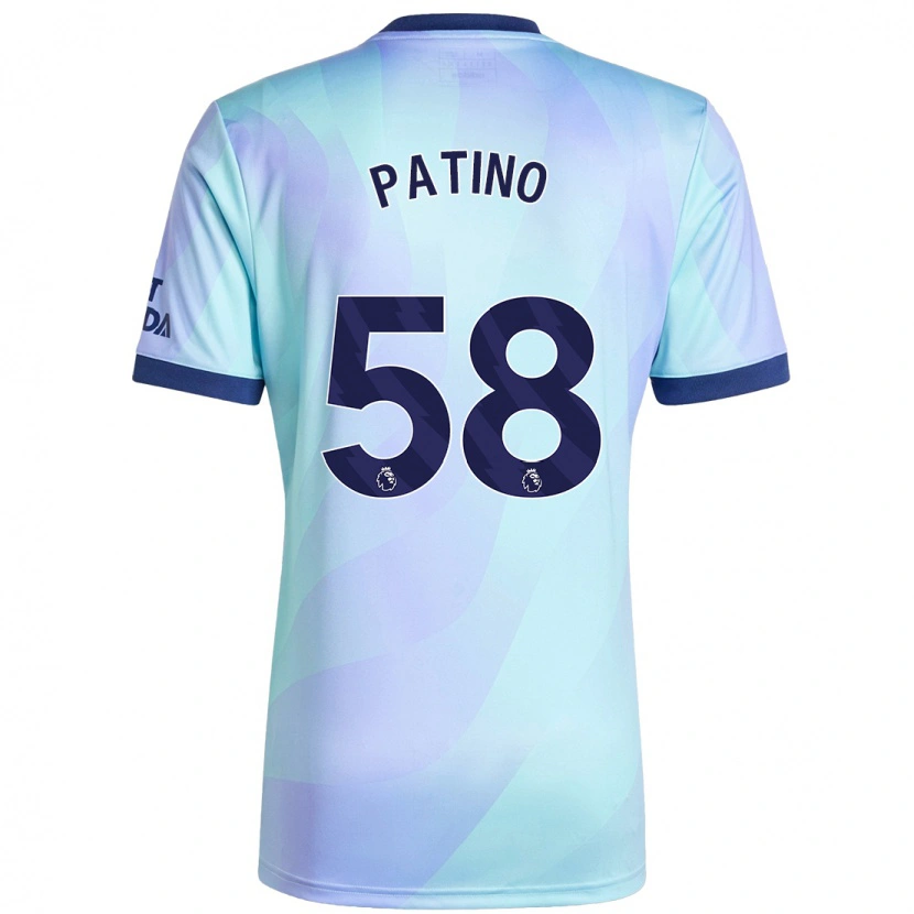 Danxen Herren Charlie Patino #58 Aquamarin Ausweichtrikot Trikot 2024/25 T-Shirt