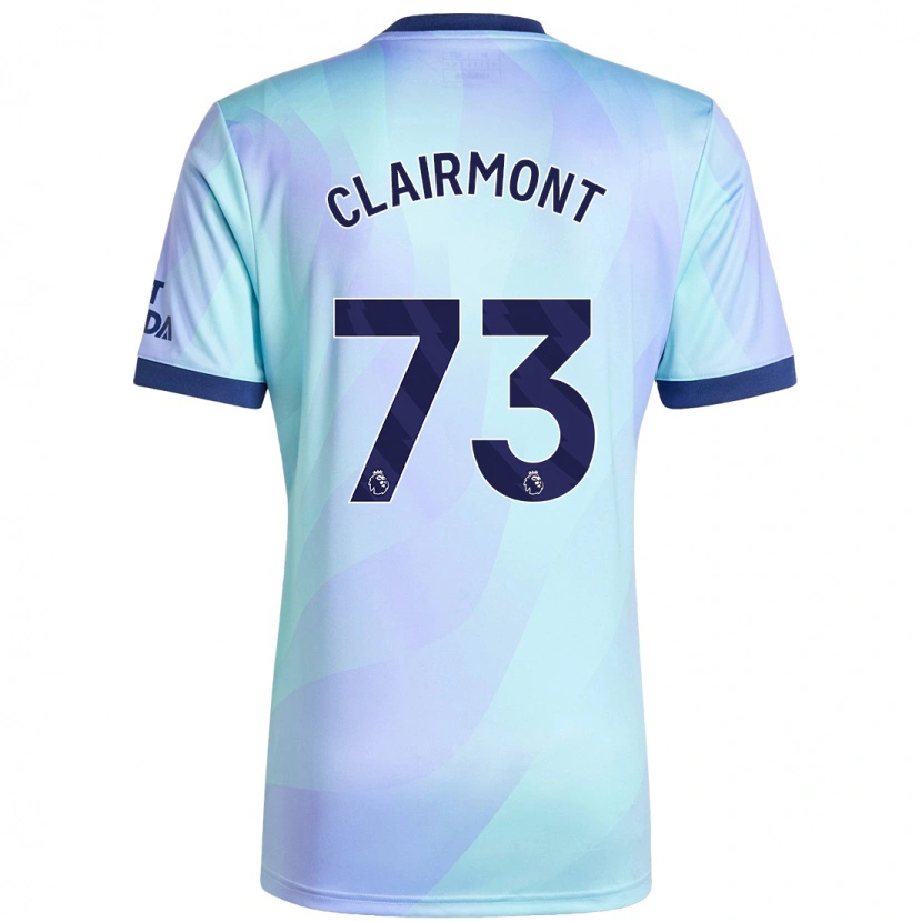 Danxen Herren Reece Clairmont #73 Aquamarin Ausweichtrikot Trikot 2024/25 T-Shirt