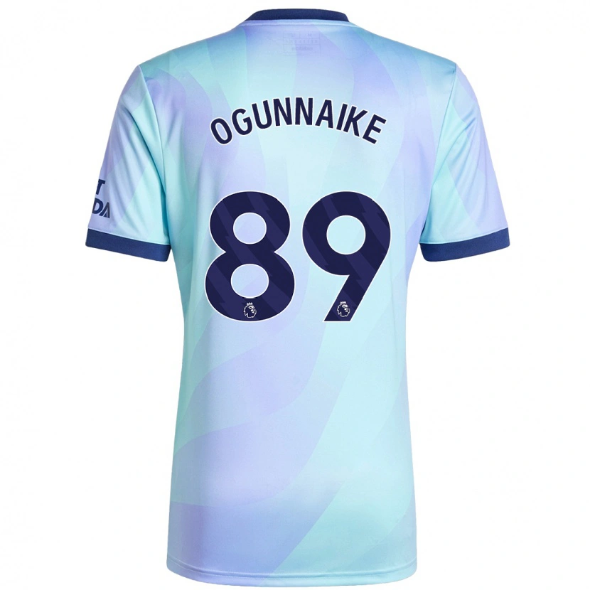 Danxen Herren Josh Ogunnaike #89 Aquamarin Ausweichtrikot Trikot 2024/25 T-Shirt