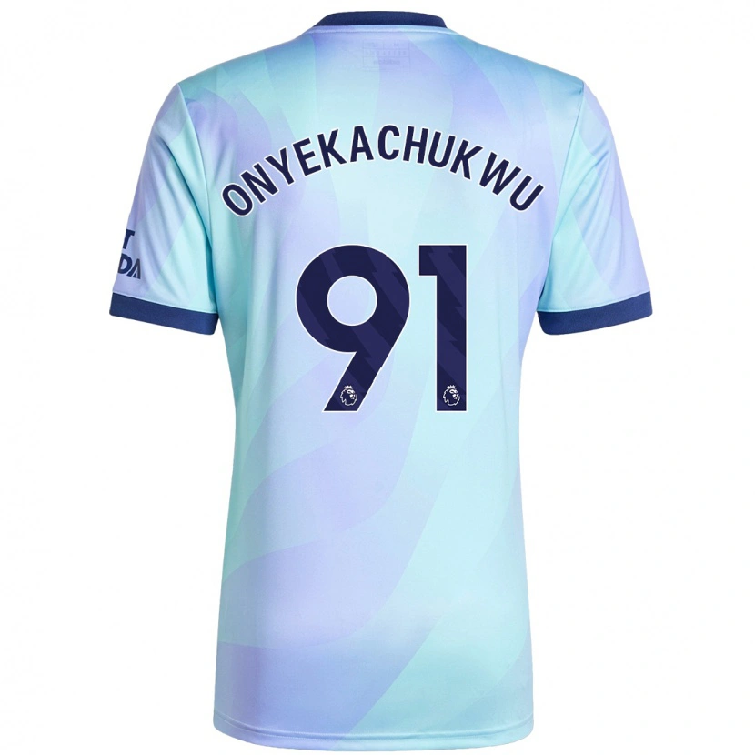 Danxen Herren Samuel Onyekachukwu #91 Aquamarin Ausweichtrikot Trikot 2024/25 T-Shirt