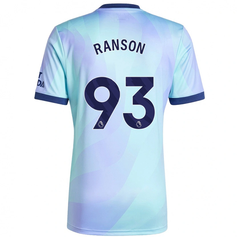 Danxen Herren Khari Ranson #93 Aquamarin Ausweichtrikot Trikot 2024/25 T-Shirt