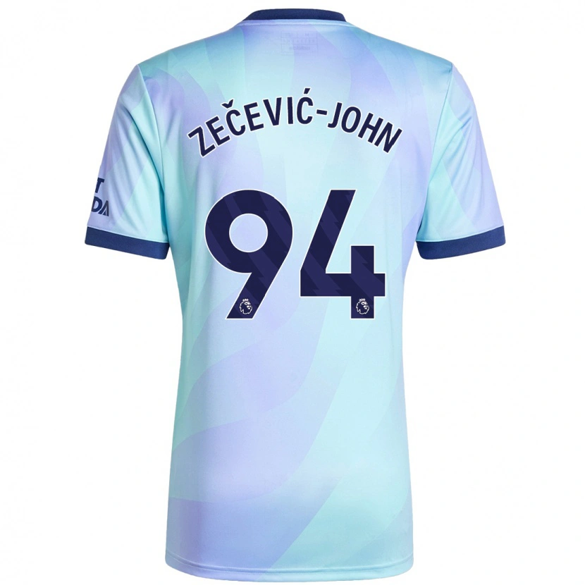 Danxen Herren Louis Zečević-John #94 Aquamarin Ausweichtrikot Trikot 2024/25 T-Shirt