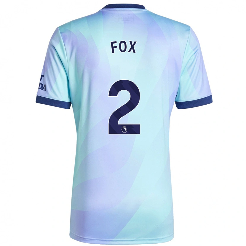 Danxen Herren Emily Fox #2 Aquamarin Ausweichtrikot Trikot 2024/25 T-Shirt