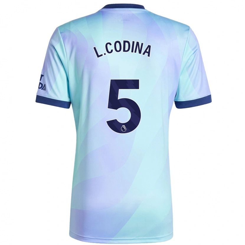 Danxen Herren Laia Codina #5 Aquamarin Ausweichtrikot Trikot 2024/25 T-Shirt