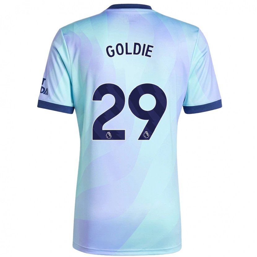 Danxen Herren Teyah Goldie #29 Aquamarin Ausweichtrikot Trikot 2024/25 T-Shirt