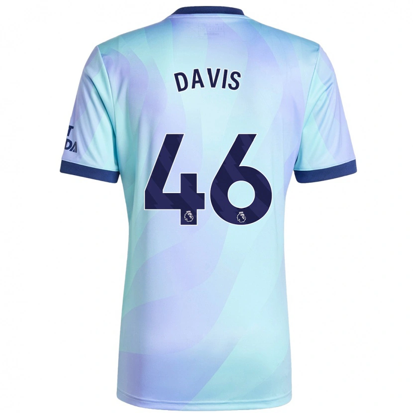 Danxen Herren Timi Davis #46 Aquamarin Ausweichtrikot Trikot 2024/25 T-Shirt
