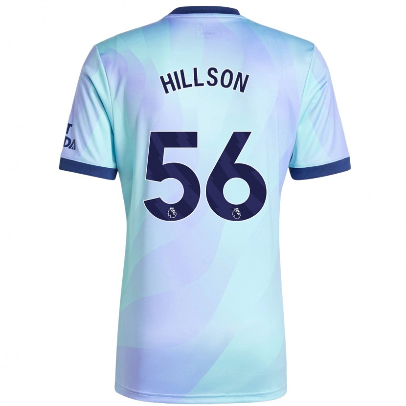 Danxen Herren James Hillson #56 Aquamarin Ausweichtrikot Trikot 2024/25 T-Shirt
