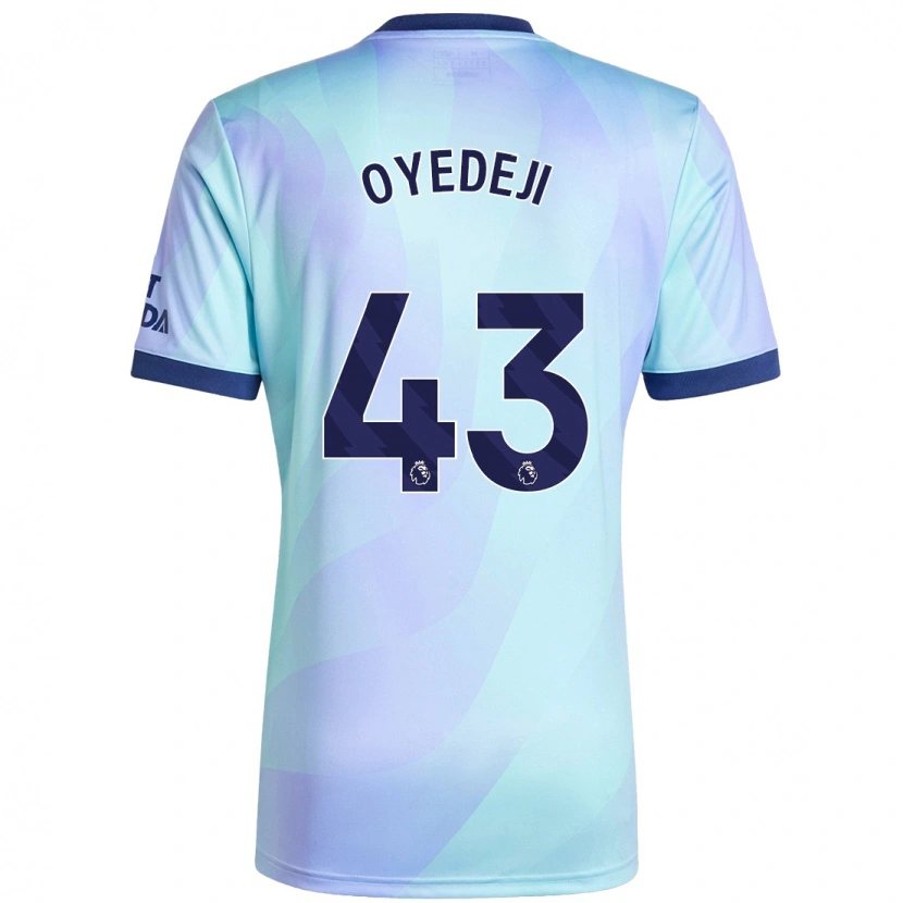 Danxen Herren Nathan Butler Oyedeji #43 Aquamarin Ausweichtrikot Trikot 2024/25 T-Shirt