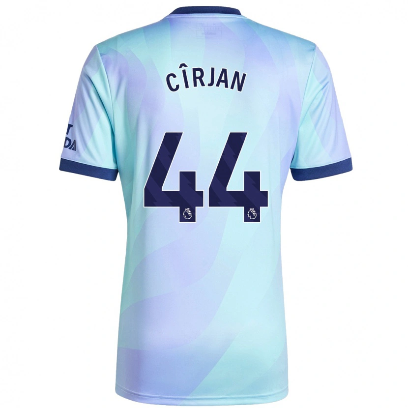 Danxen Herren Catalin Cîrjan #44 Aquamarin Ausweichtrikot Trikot 2024/25 T-Shirt