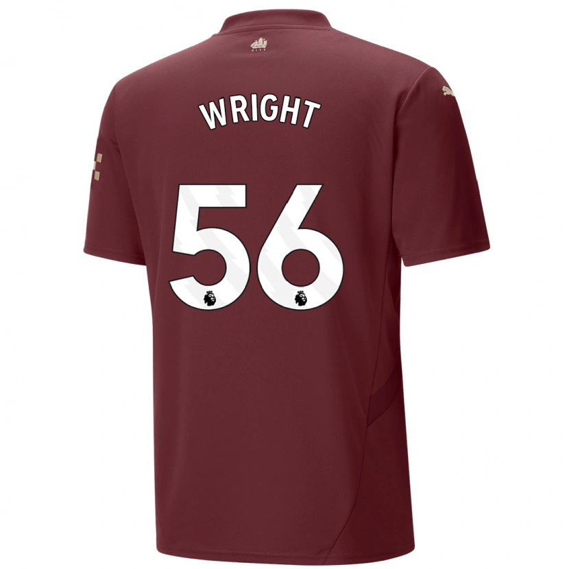 Danxen Herren Jacob Wright #56 Kastanienbraun Ausweichtrikot Trikot 2024/25 T-Shirt