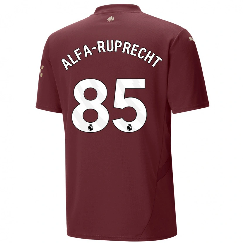 Danxen Herren Farid Alfa-Ruprecht #85 Kastanienbraun Ausweichtrikot Trikot 2024/25 T-Shirt