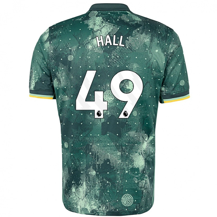 Danxen Herren Tyrese Hall #49 Mintgrün Ausweichtrikot Trikot 2024/25 T-Shirt