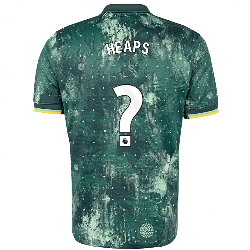 Danxen Herren Billy Heaps #0 Mintgrün Ausweichtrikot Trikot 2024/25 T-Shirt