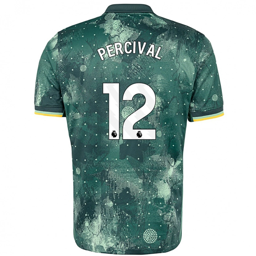 Danxen Herren Ria Percival #12 Mintgrün Ausweichtrikot Trikot 2024/25 T-Shirt