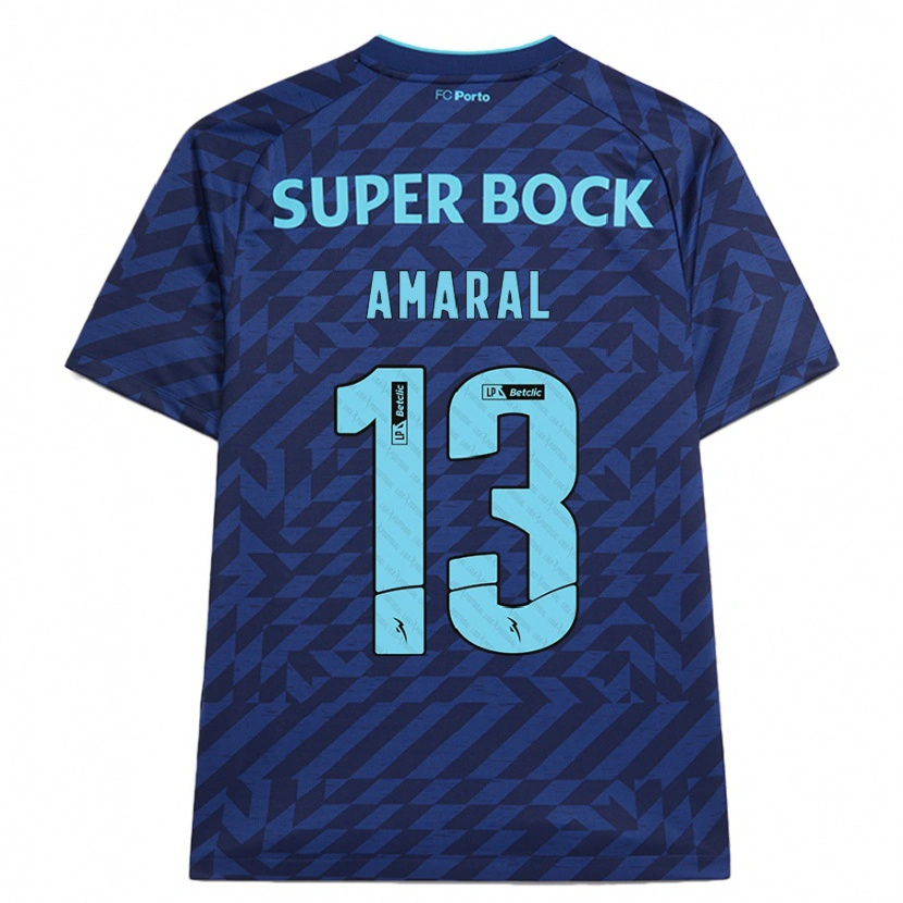 Danxen Herren Fábio Amaral #13 Marineblau Ausweichtrikot Trikot 2024/25 T-Shirt