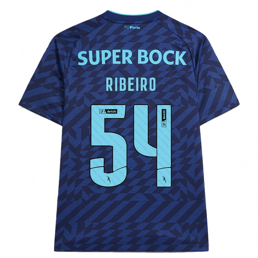 Danxen Herren António Ribeiro #54 Marineblau Ausweichtrikot Trikot 2024/25 T-Shirt