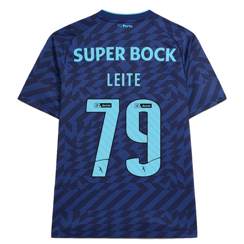 Danxen Herren Afonso Leite #79 Marineblau Ausweichtrikot Trikot 2024/25 T-Shirt