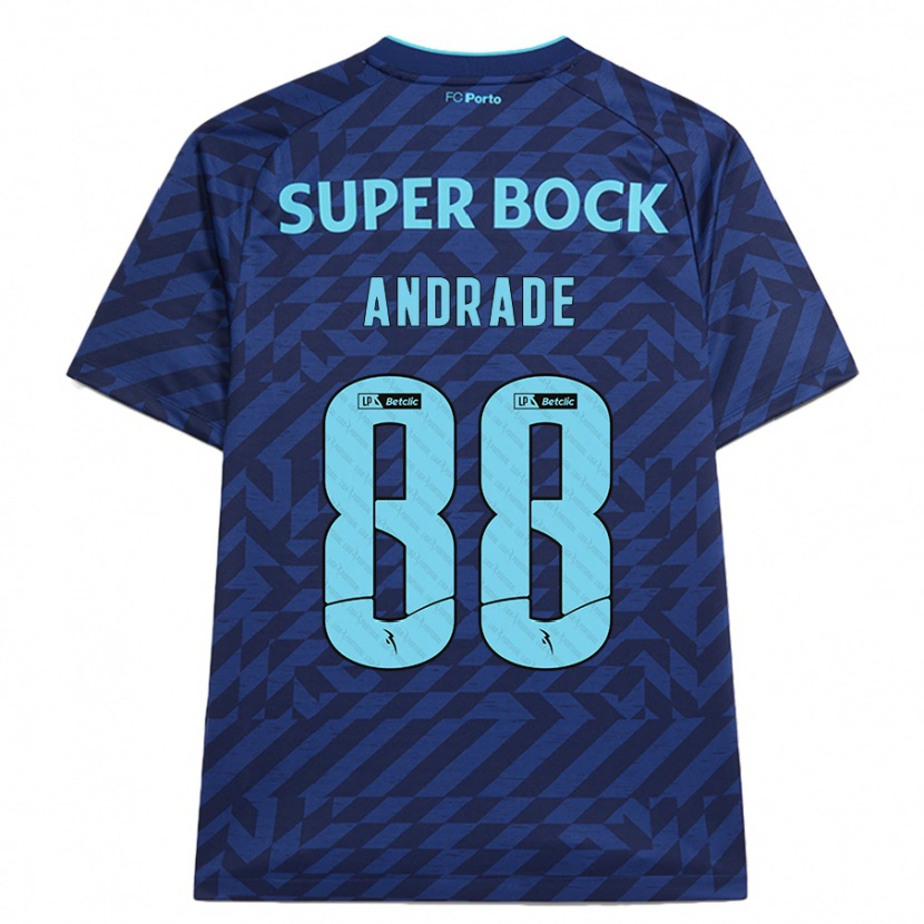 Danxen Herren Domingos Andrade #88 Marineblau Ausweichtrikot Trikot 2024/25 T-Shirt