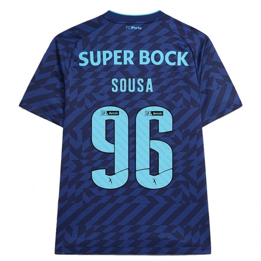Danxen Herren Filipe Sousa #96 Marineblau Ausweichtrikot Trikot 2024/25 T-Shirt