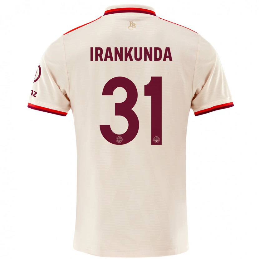Danxen Herren Nestory Irankunda #31 Leinen Ausweichtrikot Trikot 2024/25 T-Shirt