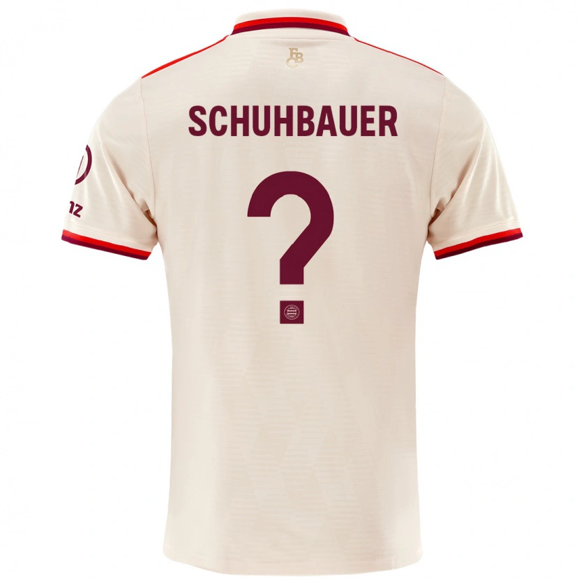 Danxen Herren Maximilian Schuhbauer #0 Leinen Ausweichtrikot Trikot 2024/25 T-Shirt